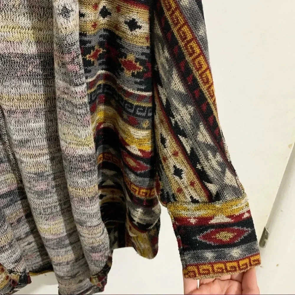 Lush Bohemian sweater cardigan Size S - Picture 4 of 7